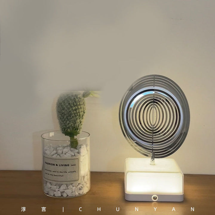 Rotating ambient light made of metal | Kalsten