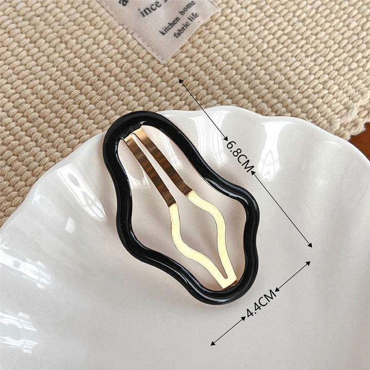 Cloud-shaped hollow fringe clip | Kalsten