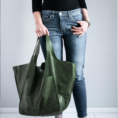 BowLift | Oversized Weekend Leather Handbags