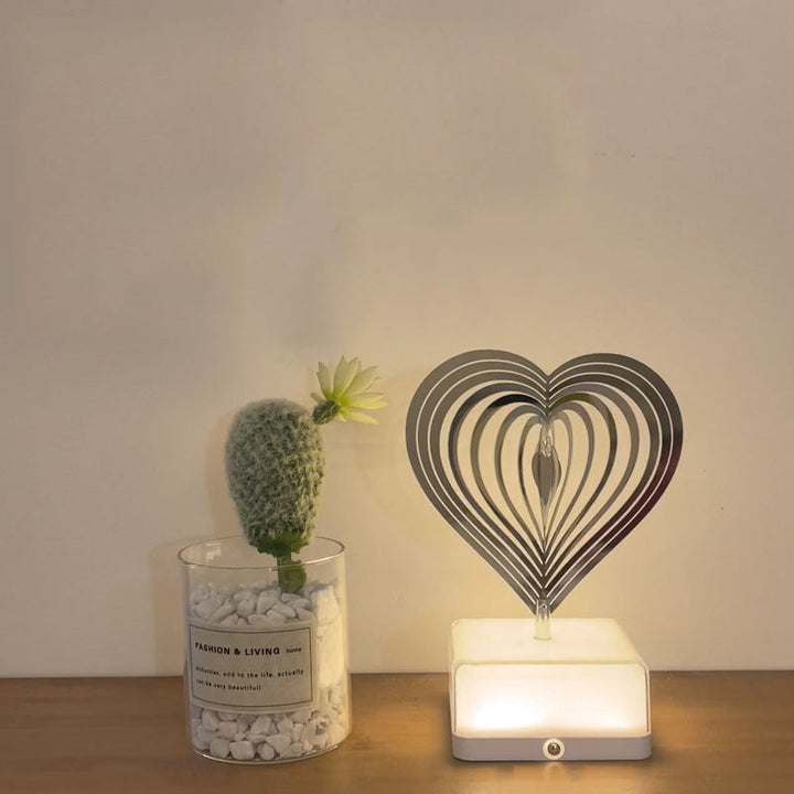Rotating ambient light made of metal | Kalsten