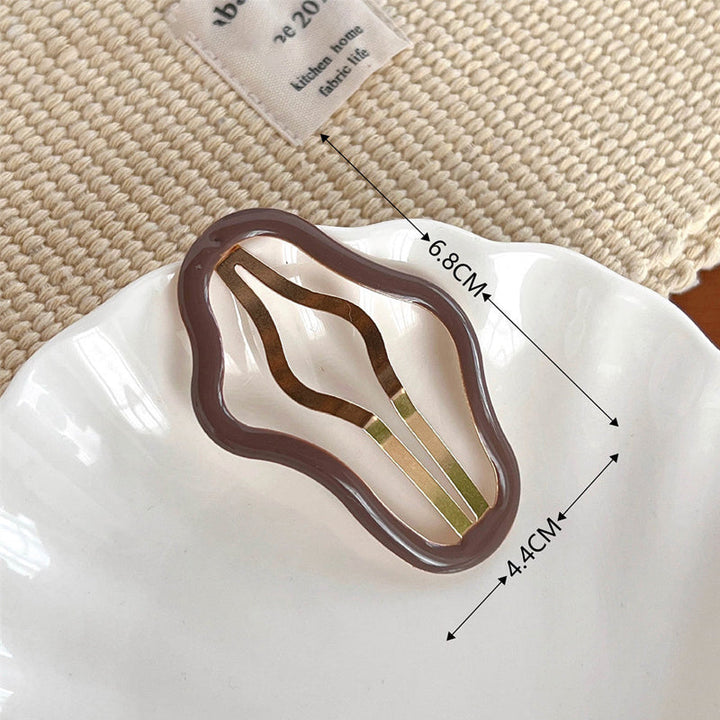 Cloud-shaped hollow fringe clip | Kalsten