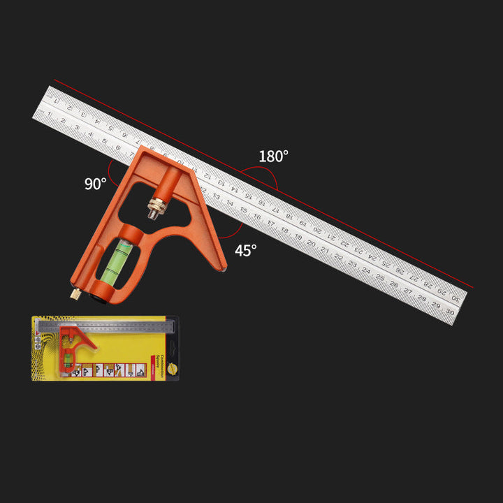 Multifunctional 90-degree and 45-degree angle ruler | Kalsten