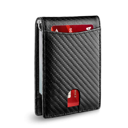 Kalsten | Theft-proof magnetic card holder made of genuine leather