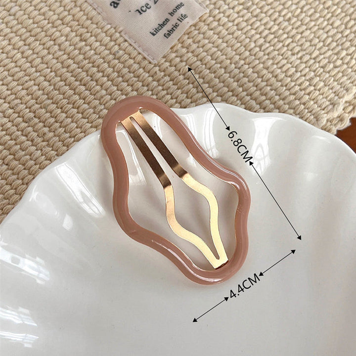 Cloud-shaped hollow fringe clip | Kalsten