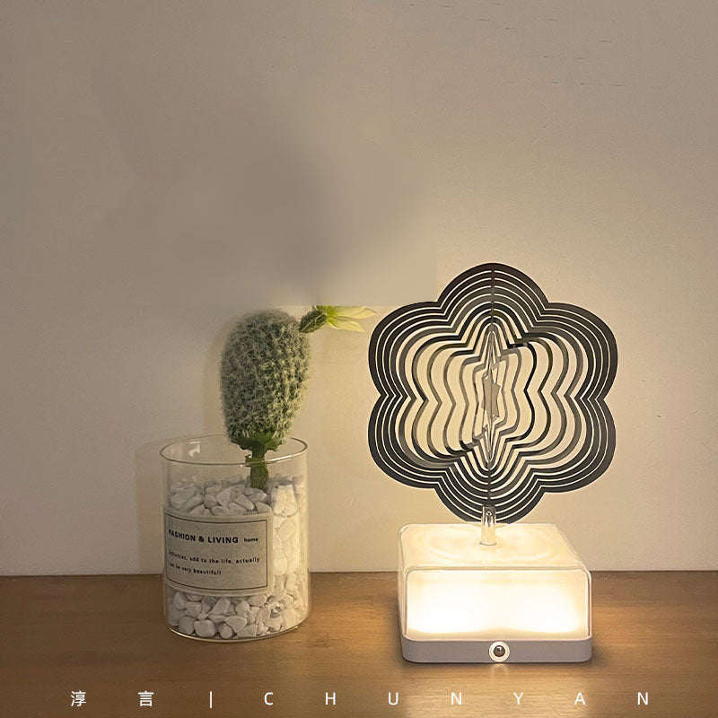 Rotating ambient light made of metal | Kalsten