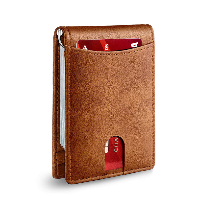 Kalsten | Genuine Leather Anti-theft Swipe Card Holder