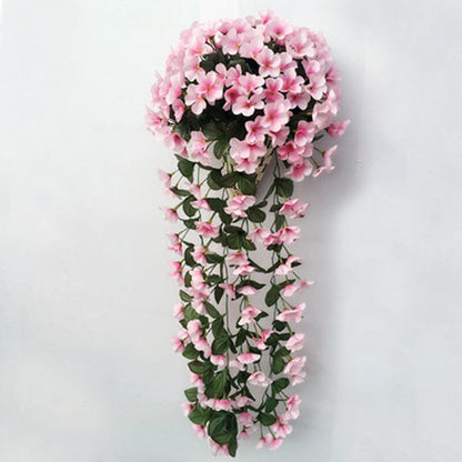 Lively artificial hanging orchid bunch | Skanto