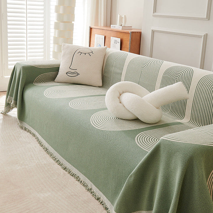 Double Sided Chenille Sofa Cover | Kalsten