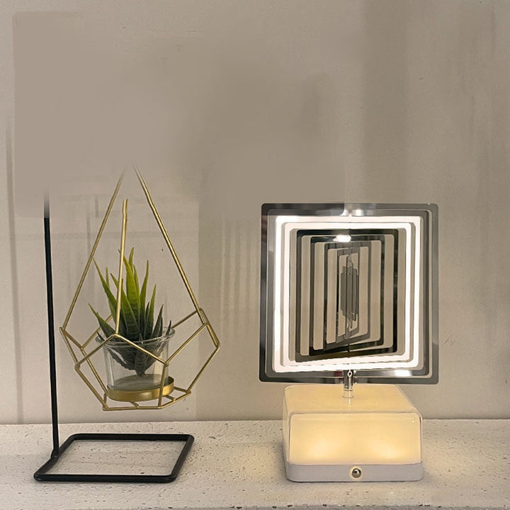 Rotating ambient light made of metal | Kalsten