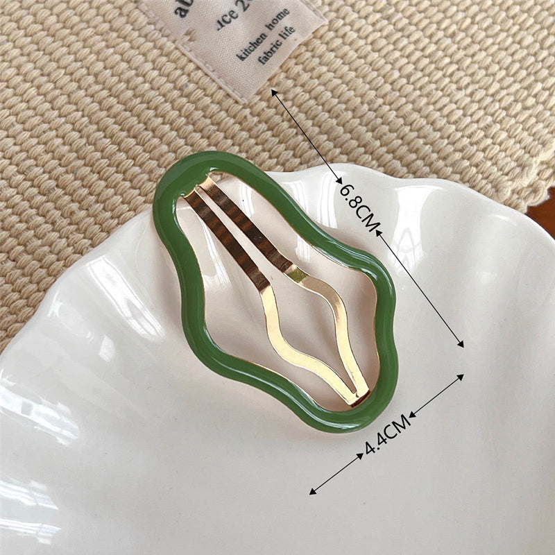 Cloud-shaped hollow fringe clip | Kalsten