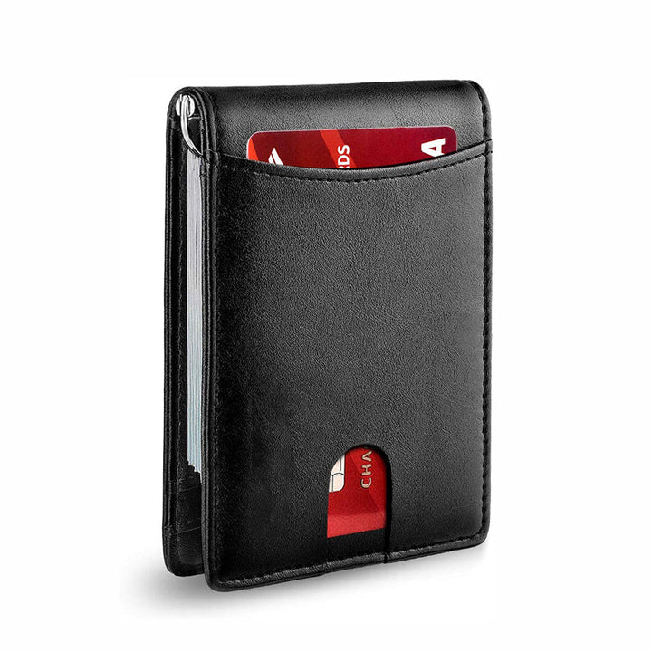 Kalsten | Theft-proof magnetic card holder made of genuine leather