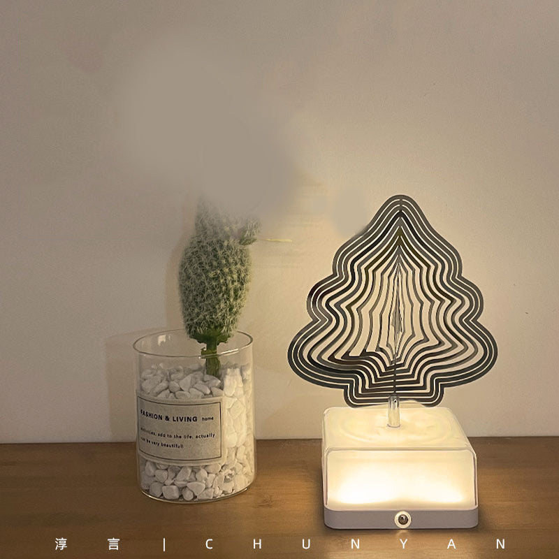 Rotating ambient light made of metal | Kalsten
