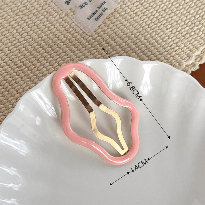 Cloud-shaped hollow fringe clip | Kalsten