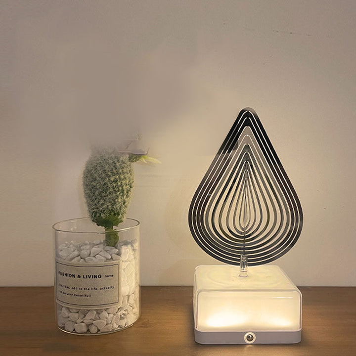 Rotating ambient light made of metal | Kalsten