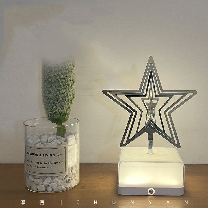 Rotating ambient light made of metal | Kalsten