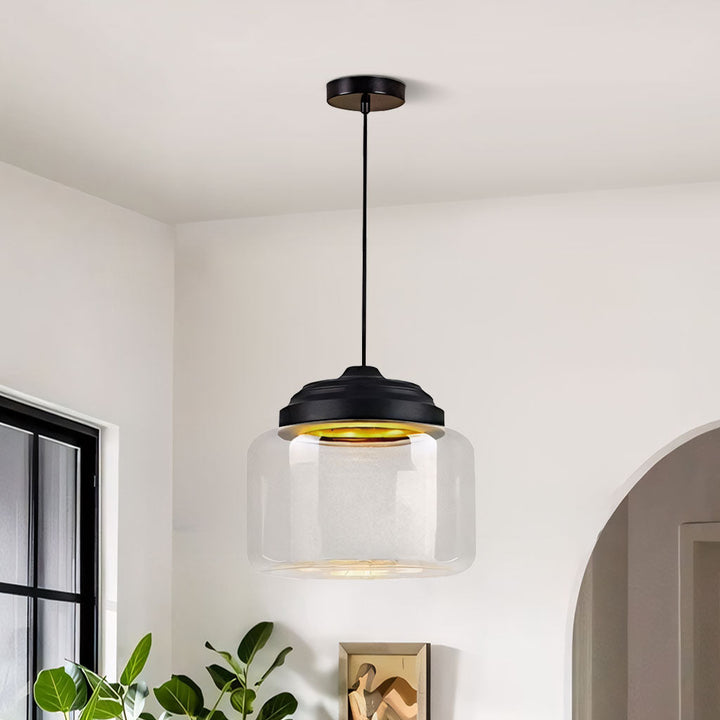 Pendant Light Glass 8.7 in Children’s Room Decorative Ceiling Lamp Whimsical Animal Theme Playful Lighting | Kalsten