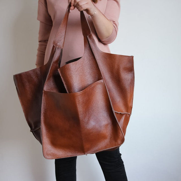 Kalsten | Oversized Leather Weekend Bags