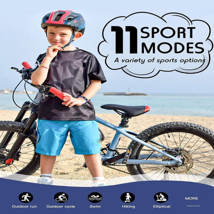 Skanto | Slim Kids Fitness Watch | Activity & Sports Tracking | Multicolor