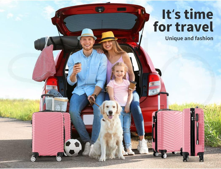 Hard Shell Carry-On Luggage with Lock & Spinner Wheels – Rosemont | Kalsten