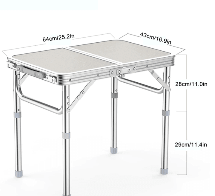 Outdoor Waterproof Adjustable Foldable Picnic Table Set | Kalsten