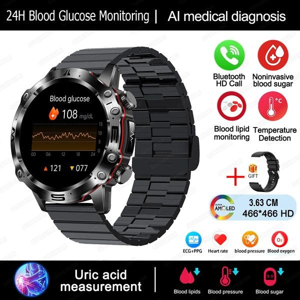 Kalsten | Smart Health Tracker with Glucose and ECG Measurement - HealthPro