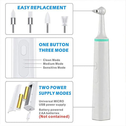 Skanto | SMILEPRO – Sonic Tooth Cleaner with Ultrasound Technology for Deep Oral Hygiene