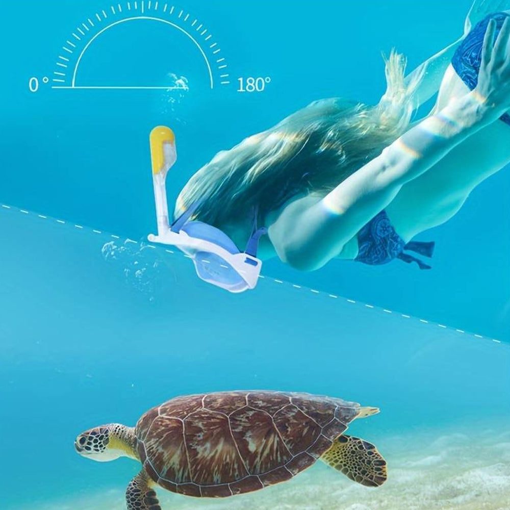 Snorkel mask for children and adults with snorkel and 180-degree visibility | Kalsten