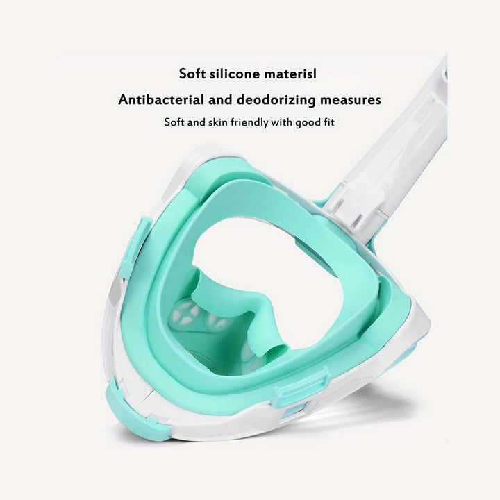 Snorkel mask for children and adults with snorkel and 180-degree visibility | Kalsten