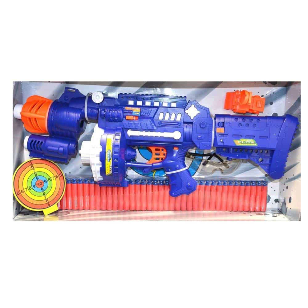 Fully automatic soft bullet gun incl. 40 arrows/darts | Kalsten