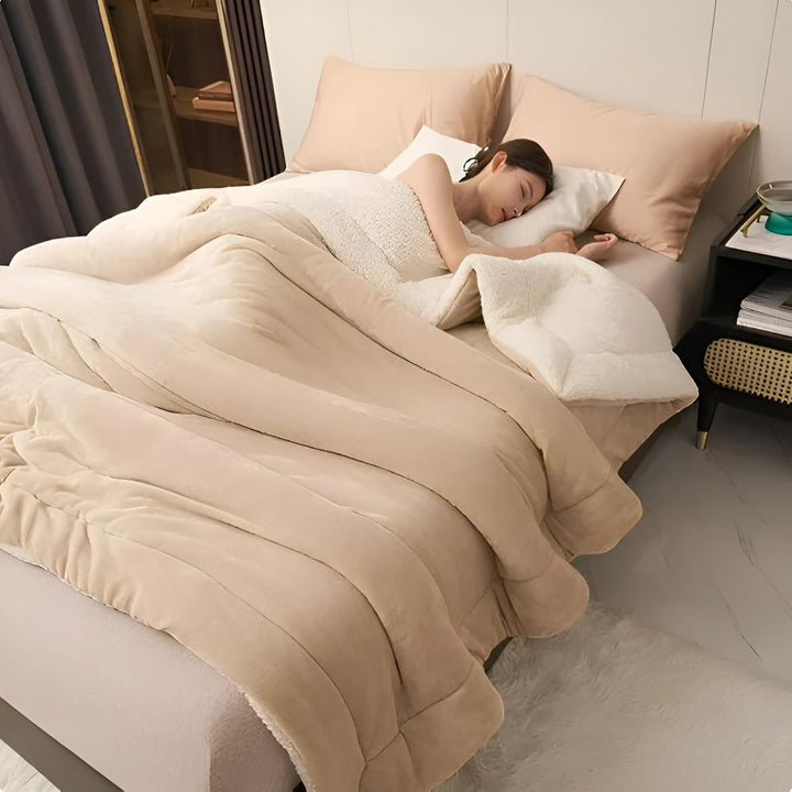 SOFTHUG LUXE Plush Flannel Fleece Blanket