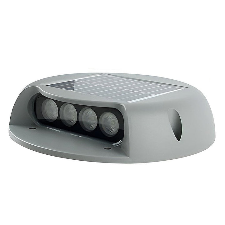 Wall Protected Flush Mount-On-Step Lights Solar LED Stairway Landscape Lighting | Kalsten