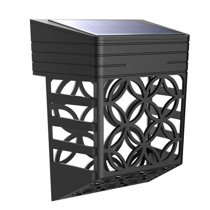 Solar Hollow Outdoor Wall Sconce Lighting Led Fence Wall Lamp Garden Lights | Kalsten