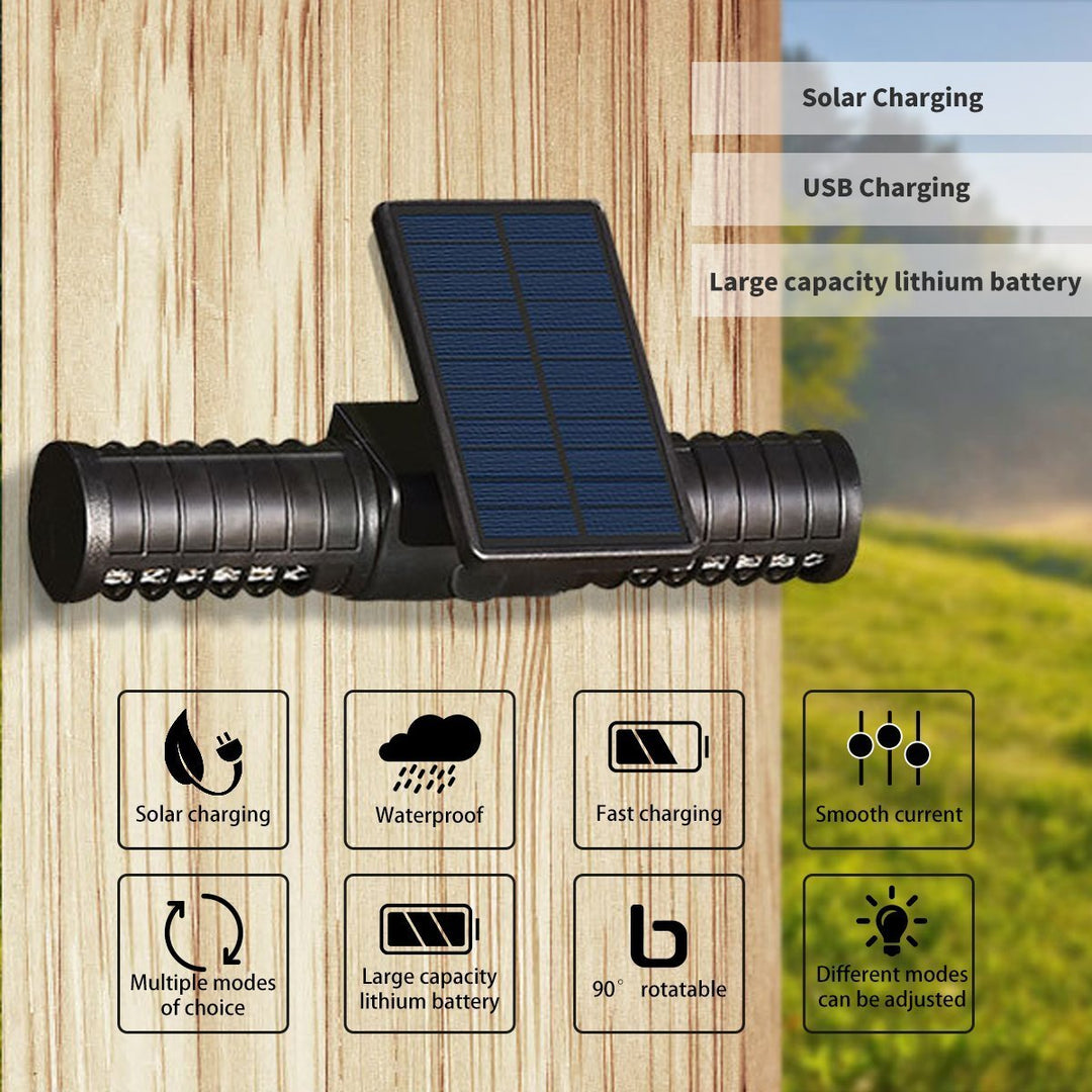 Solar Powered Outdoor Insect Repellent Lamp