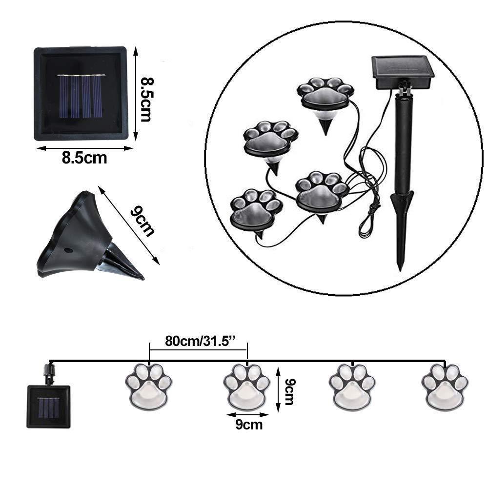 Kalsten | Paw Print Garden Lights