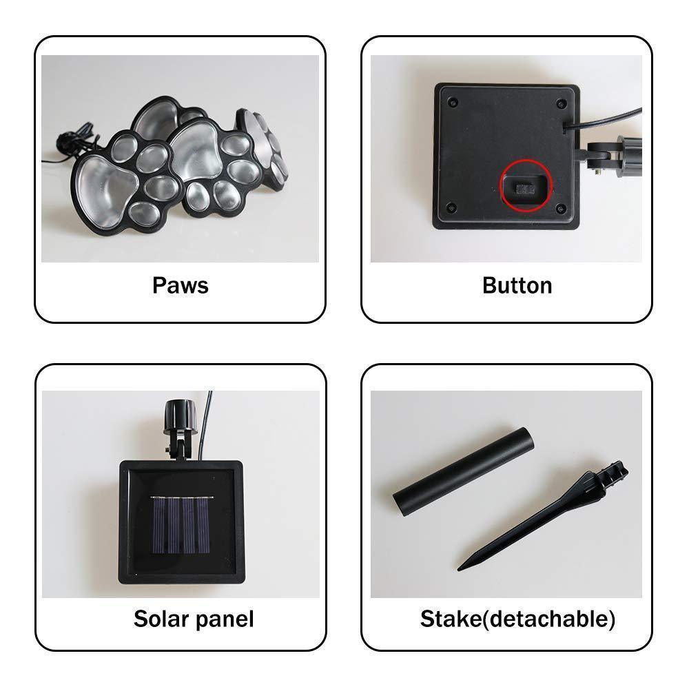 Kalsten | Paw Print Garden Lights