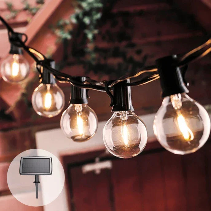LED Solar Light String Deluxe - Create the perfect atmosphere in your garden! Kalsten