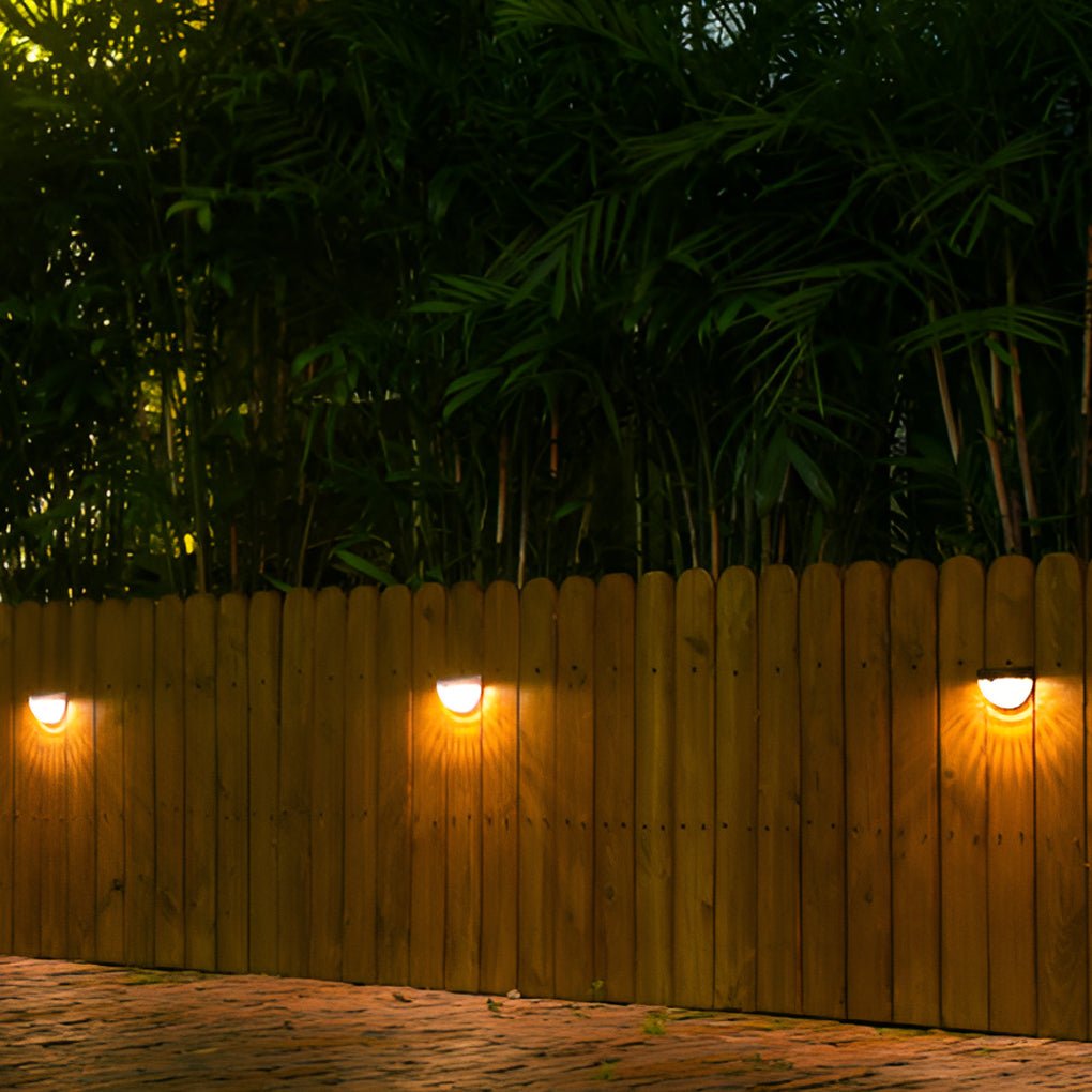 4 Pcs Solar Stair Lights Outdoor Step Lights LED Garden Lights Wall Mounted Lights | Kalsten