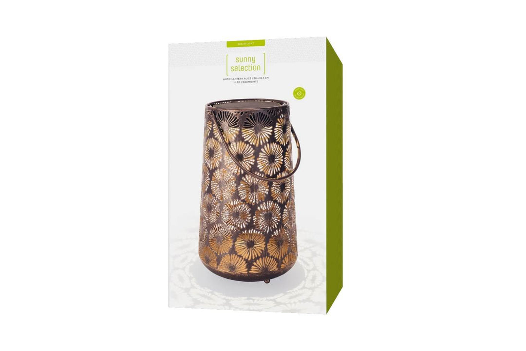 Antic Daisy - Vintage Sun Lantern for Enchanting Garden Lighting Kalsten