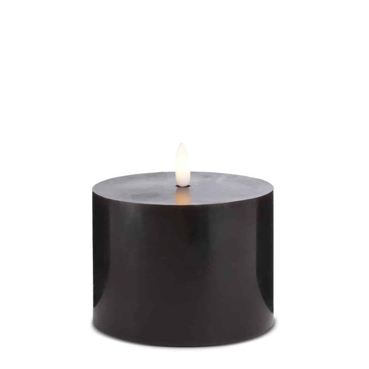 LED Candle (1 piece) with realistic 3D flame 10 x 10 cm | Kalsten