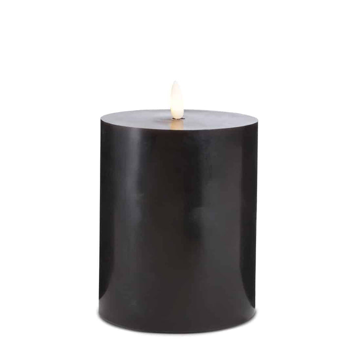 LED candle (1 piece) with realistic 3D flame 10 x 15 cm | Kalsten