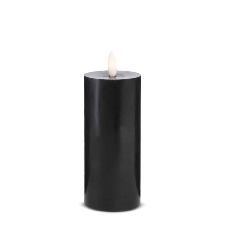 LED Candle (1 piece) with realistic 3D flame 5 x 15 cm | Kalsten