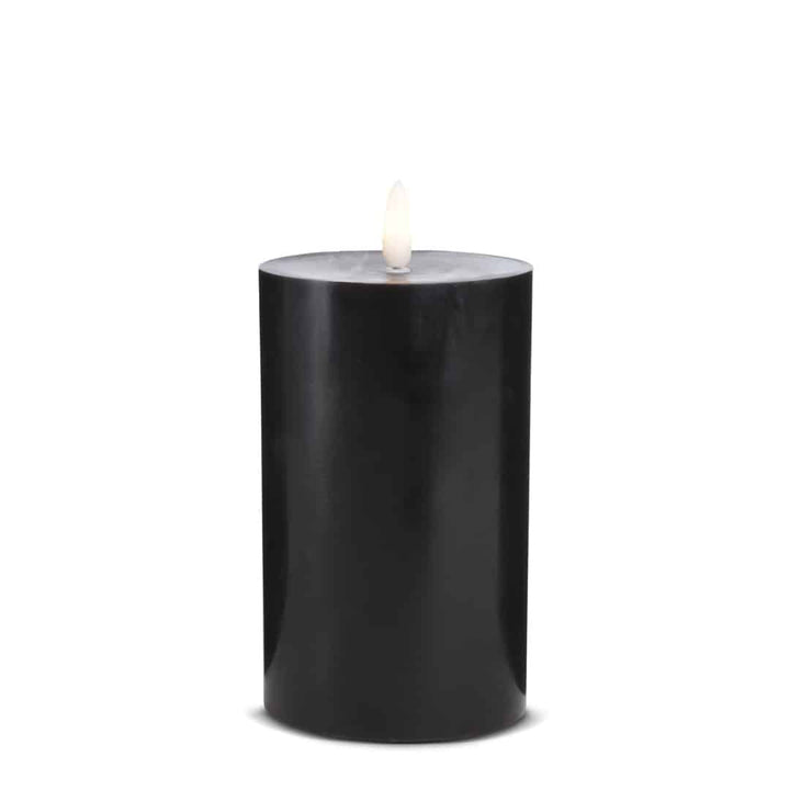 LED Candle (1 piece) with realistic 3D flame 5 x 15 cm | Kalsten