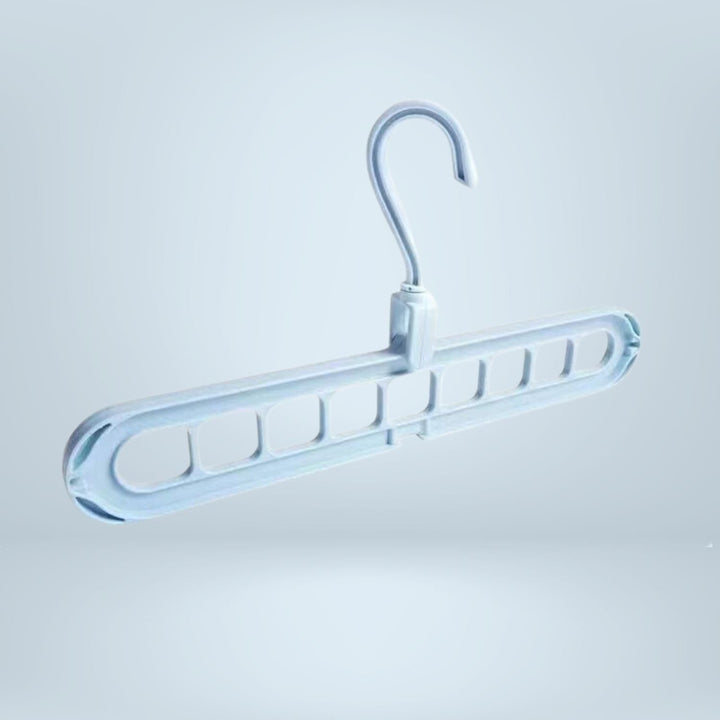 Clothes hanger organizer space-saving rack 2-piece set | Kalsten