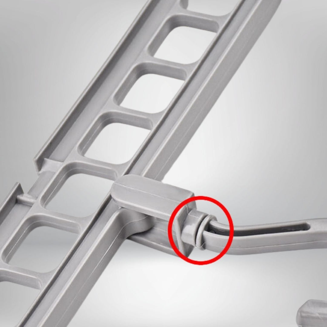 Clothes hanger organizer space-saving rack 2-piece set | Kalsten