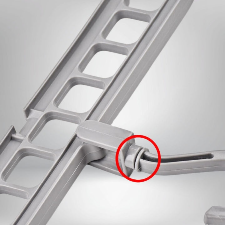 Clothes hanger organizer space-saving rack 2-piece set | Kalsten