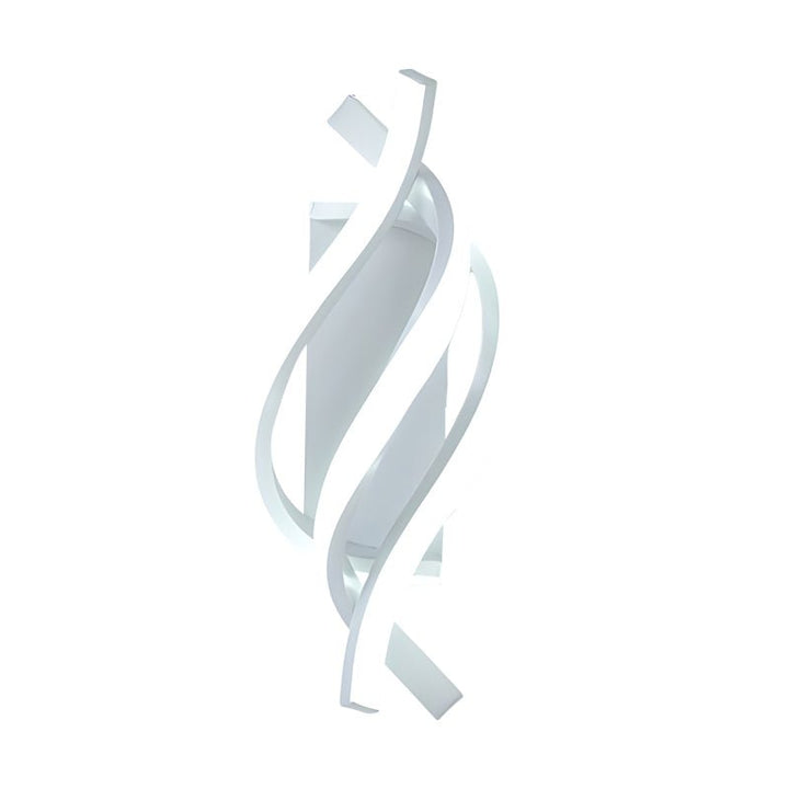 Spiral Wall Sconce Helix DNA Metal Acrylic 22W 33cm / 13in 3-Color Dimmable | Kalsten