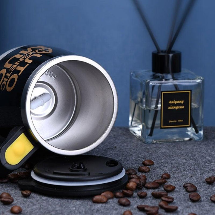 Self-Stirring Magnetic Mug