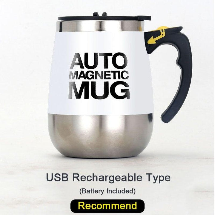 Self-Stirring Magnetic Mug