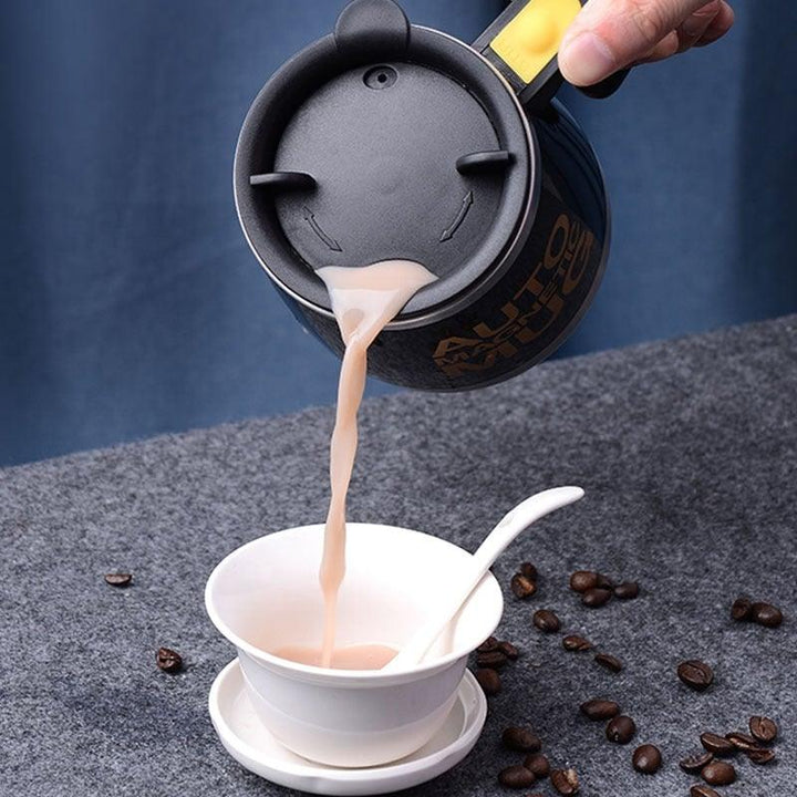 Self-Stirring Magnetic Mug
