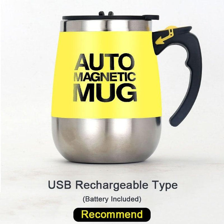 Self-Stirring Magnetic Mug